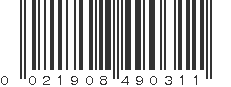 UPC 021908490311