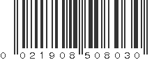 UPC 021908508030