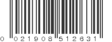 UPC 021908512631