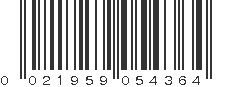 UPC 021959054364