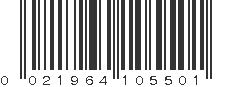 UPC 021964105501