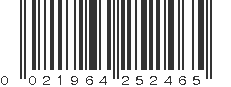 UPC 021964252465