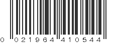 UPC 021964410544