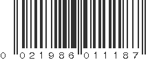 UPC 021986011187