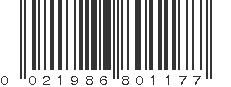 UPC 021986801177