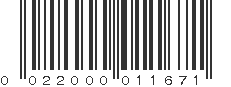 UPC 022000011671