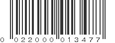 UPC 022000013477