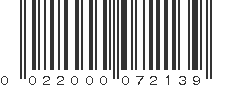 UPC 022000072139