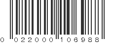 UPC 022000106988