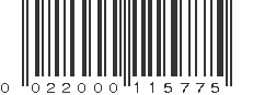 UPC 022000115775