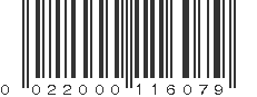 UPC 022000116079