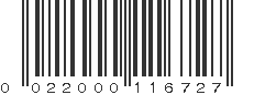 UPC 022000116727