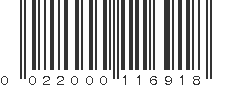 UPC 022000116918