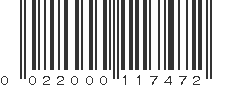 UPC 022000117472