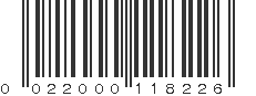 UPC 022000118226