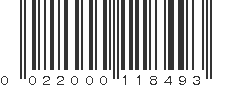 UPC 022000118493