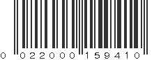 UPC 022000159410