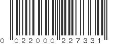 UPC 022000227331