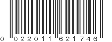 UPC 022011621746