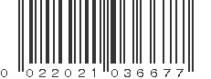 UPC 022021036677