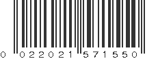 UPC 022021571550