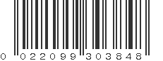 UPC 022099303848