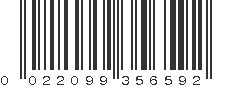 UPC 022099356592