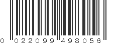 UPC 022099498056