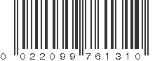 UPC 022099761310