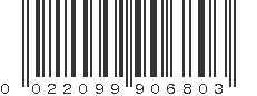 UPC 022099906803