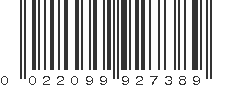 UPC 022099927389