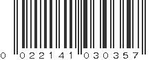 UPC 022141030357