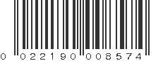 UPC 022190008574