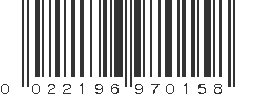 UPC 022196970158