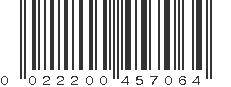 UPC 022200457064