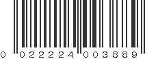 UPC 022224003889