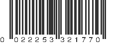 UPC 022253321770