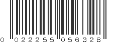 UPC 022255056328