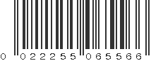 UPC 022255065566