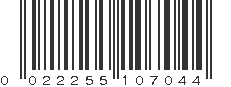 UPC 022255107044