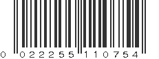 UPC 022255110754