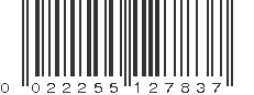 UPC 022255127837