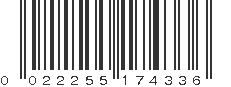 UPC 022255174336