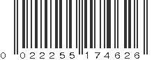 UPC 022255174626