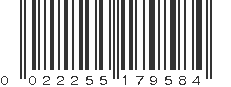 UPC 022255179584