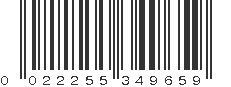 UPC 022255349659