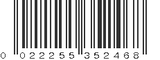 UPC 022255352468