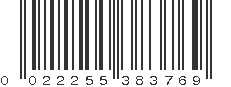 UPC 022255383769