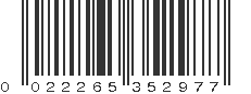 UPC 022265352977