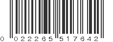 UPC 022265517642